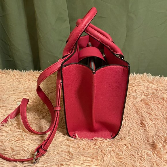 [Sold] Nine West Berry 3 Compartment Satchel - Picture 7 of 12
